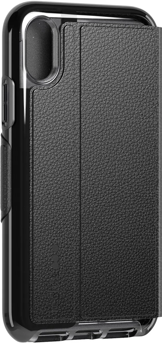 Tech21 iPhone Xs Bookcase Hoesje T21-6174 - Zwart