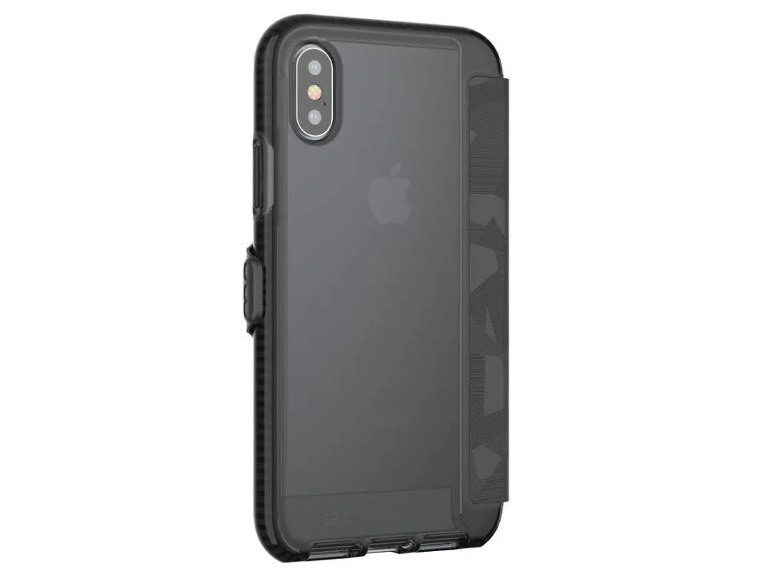 Tech21 iPhone Xs Bookcase Hoesje T21-6174 - Zwart