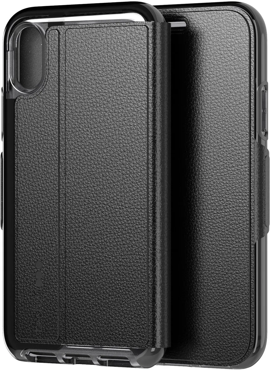 Tech21 iPhone Xs Bookcase Hoesje T21-6174 - Zwart - afbeelding 6 van 6