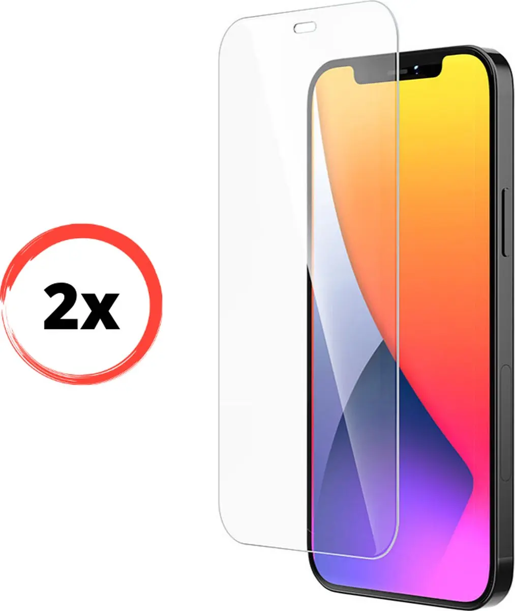Hoco Screenprotector iPhone 12 Mini - 2 Stuks - Gorilla Glas