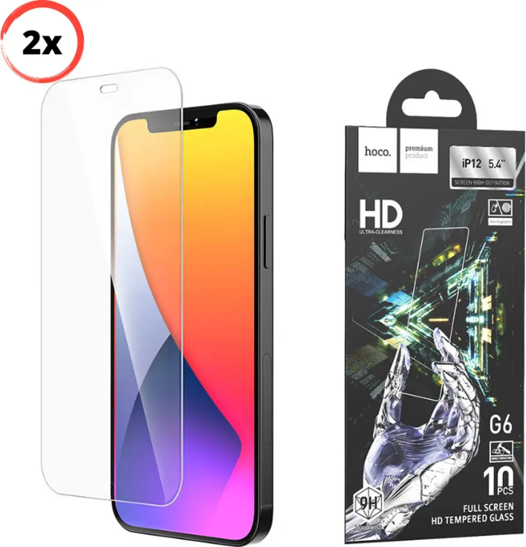 Hoco Screenprotector iPhone 12 Mini