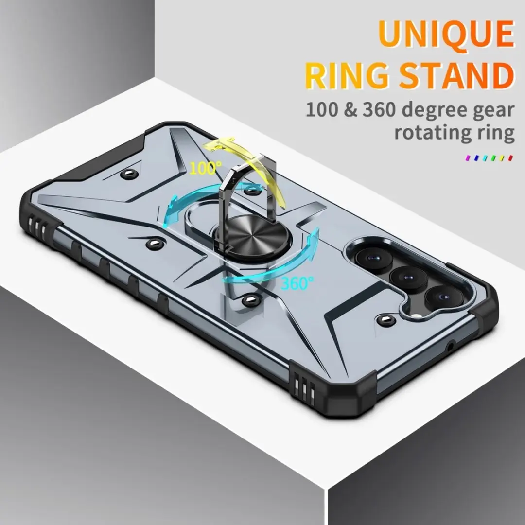 Amorus iPhone 17 Pro Max Hoesje Slate Grey
