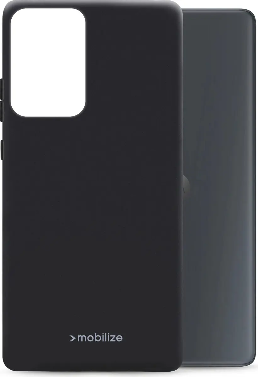 Mobilize Moto G85 Telefoonhoesje TPU - Zwart MOB-RGCMB-MOTOG85