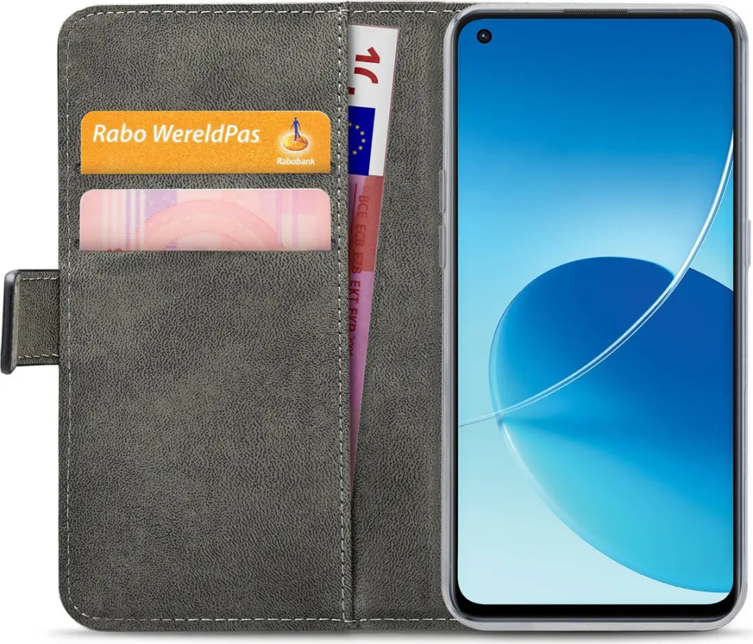 Mobilize Classic Gelly Wallet Bookcase OPPO Reno 6 5G - Zwart