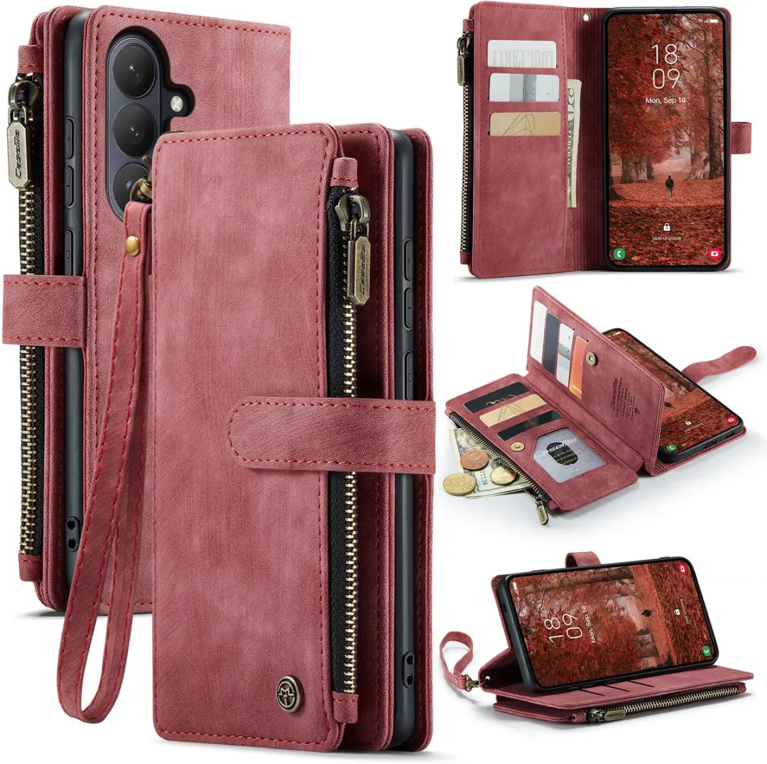 Caseme Samsung Galaxy S26 PU Portemonneehoesje