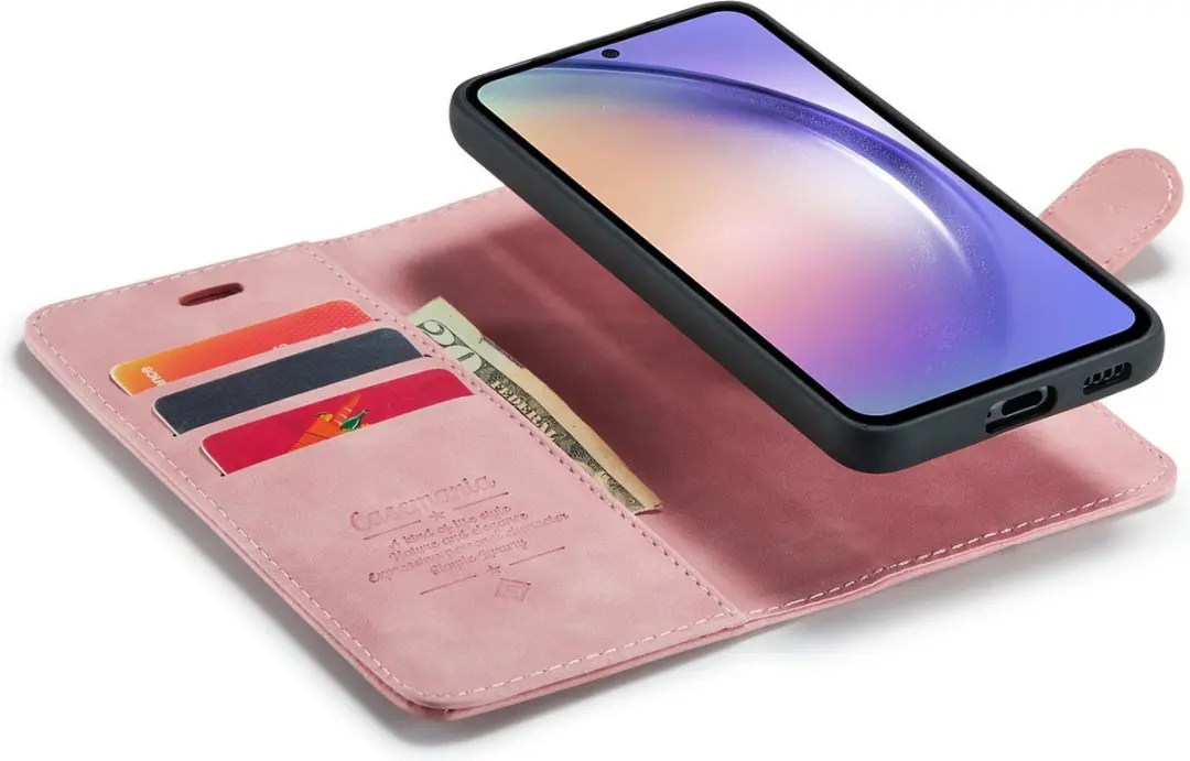 Caseme Google Pixel 8 Bookcase Hoesje - Roze