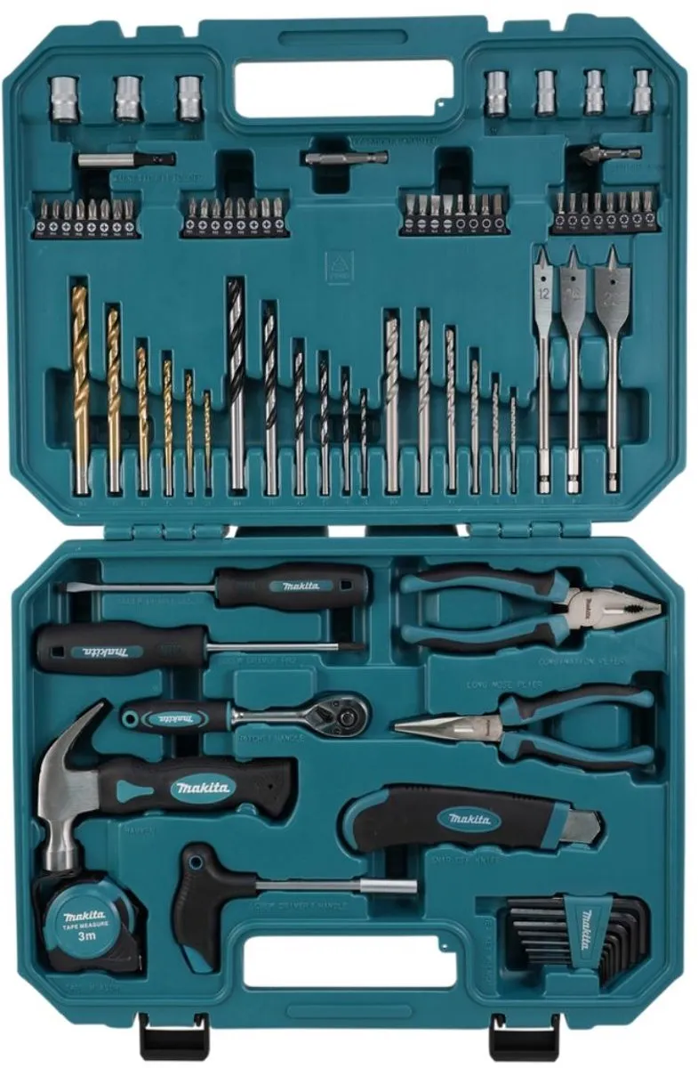 Makita E-15104 Handgereedschapsset 80-delig