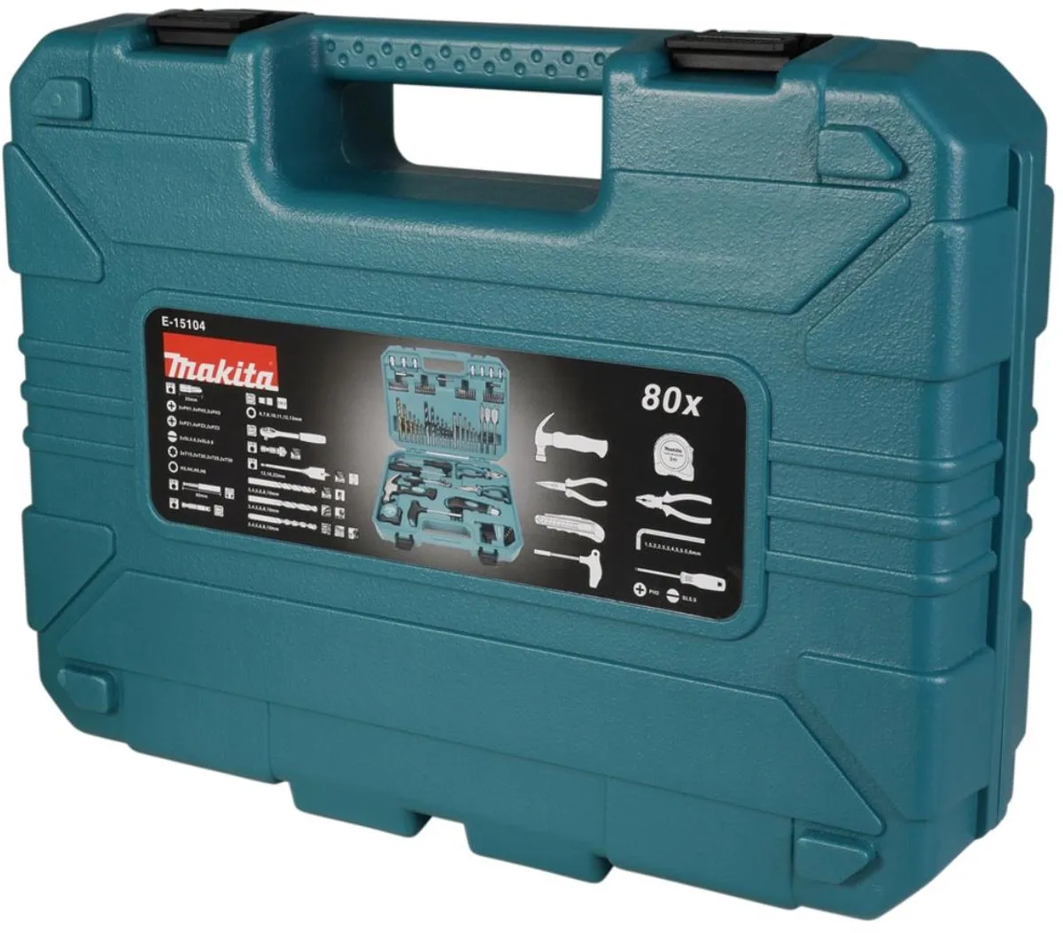 Makita E-15104 Handgereedschapsset 80-delig