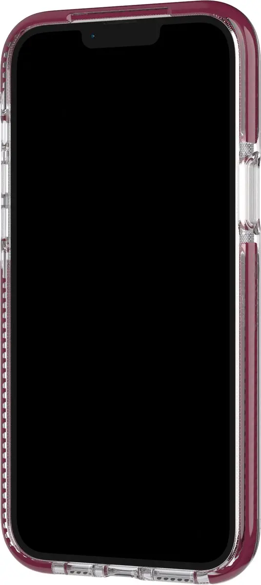 Tech21 Evo Crystal iPhone 14 Plus Hoesje - Transparant Rood - T21-9652