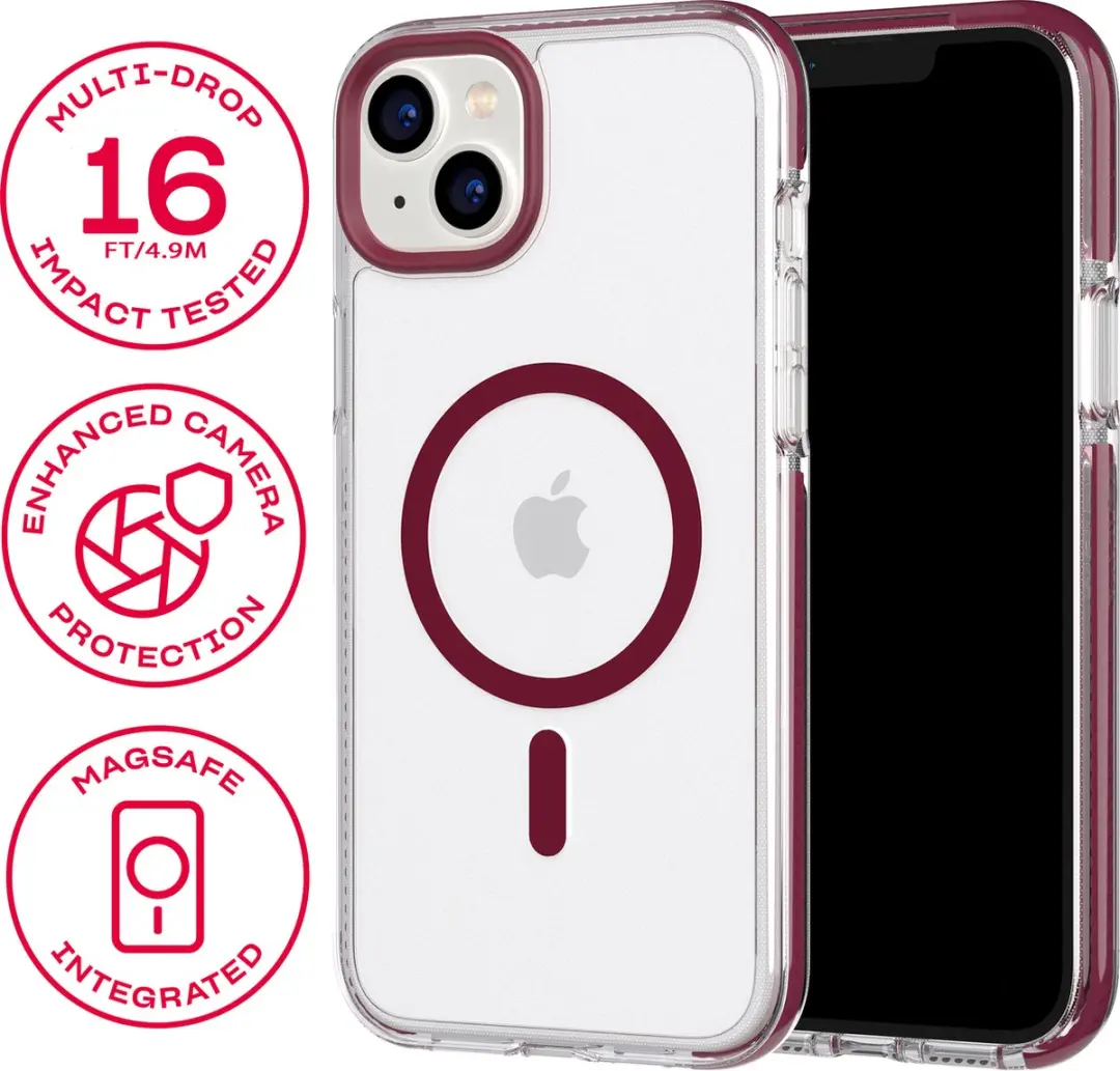 Tech21 Evo Crystal iPhone 14 Plus Hoesje