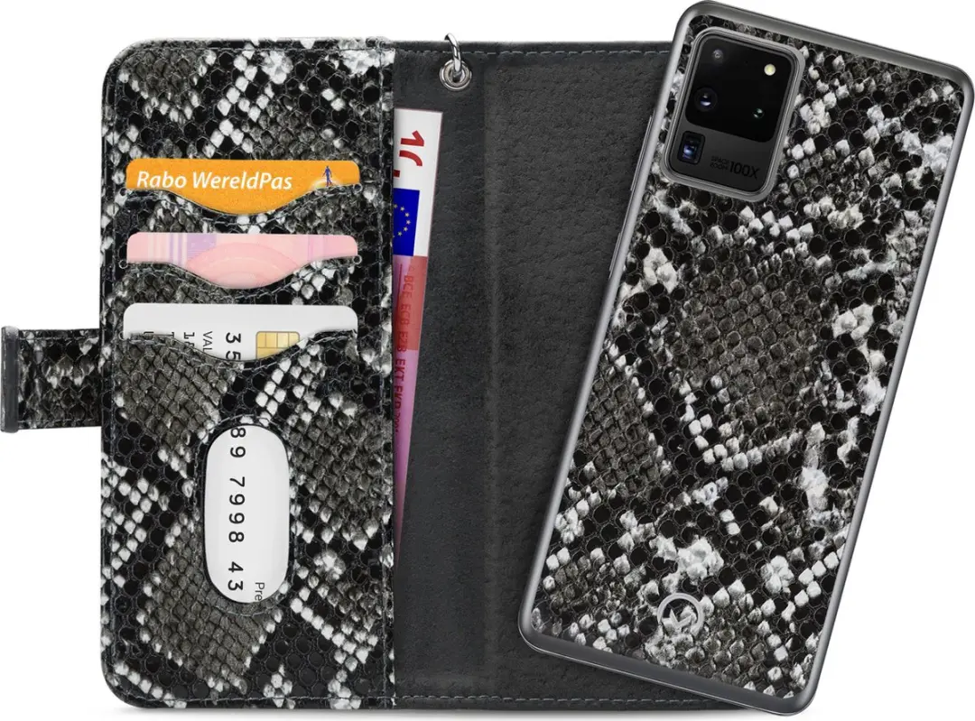 Mobilize Samsung Galaxy S20 Ultra Hoesje mpn-8718256927690 - 4 Pasjes - Zwart - afbeelding 6 van 6