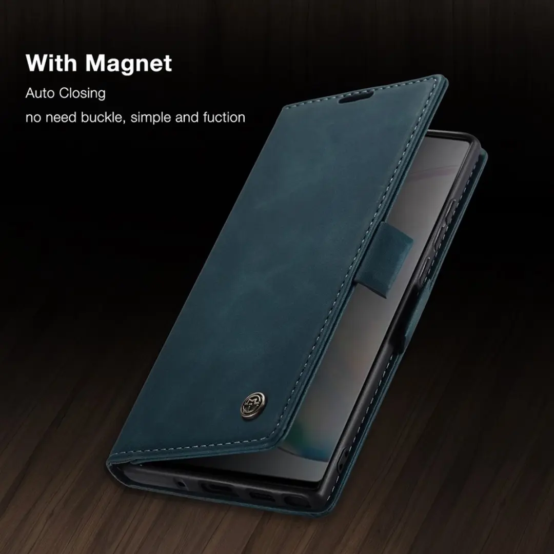 Caseme Book Case Samsung Galaxy Note 10 Lite - Groen