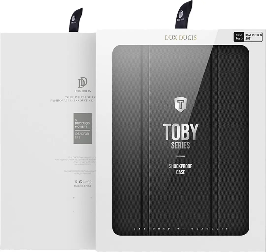 Dux Ducis Toby Series X900-01 Tablethoes - Samsung Galaxy Tab S8 Ultra - Zwart
