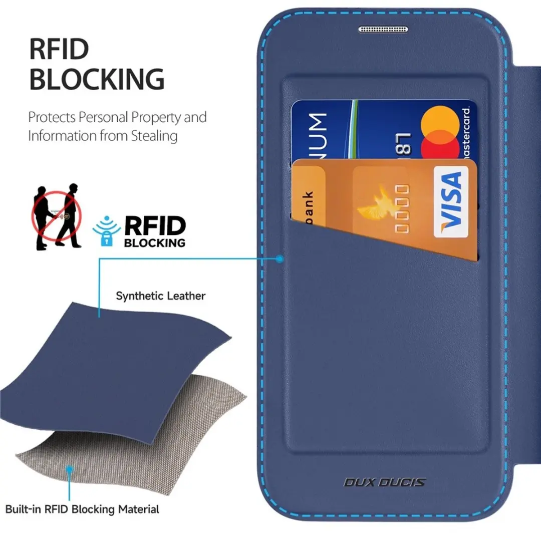 Dux Ducis Skin X Pro Series iPhone 17 Pro Max Hoesje - Blauw - MagSafe