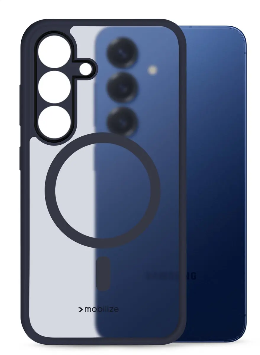 Mobilize Hybrid Backcover MagSafe S26 - Blauw