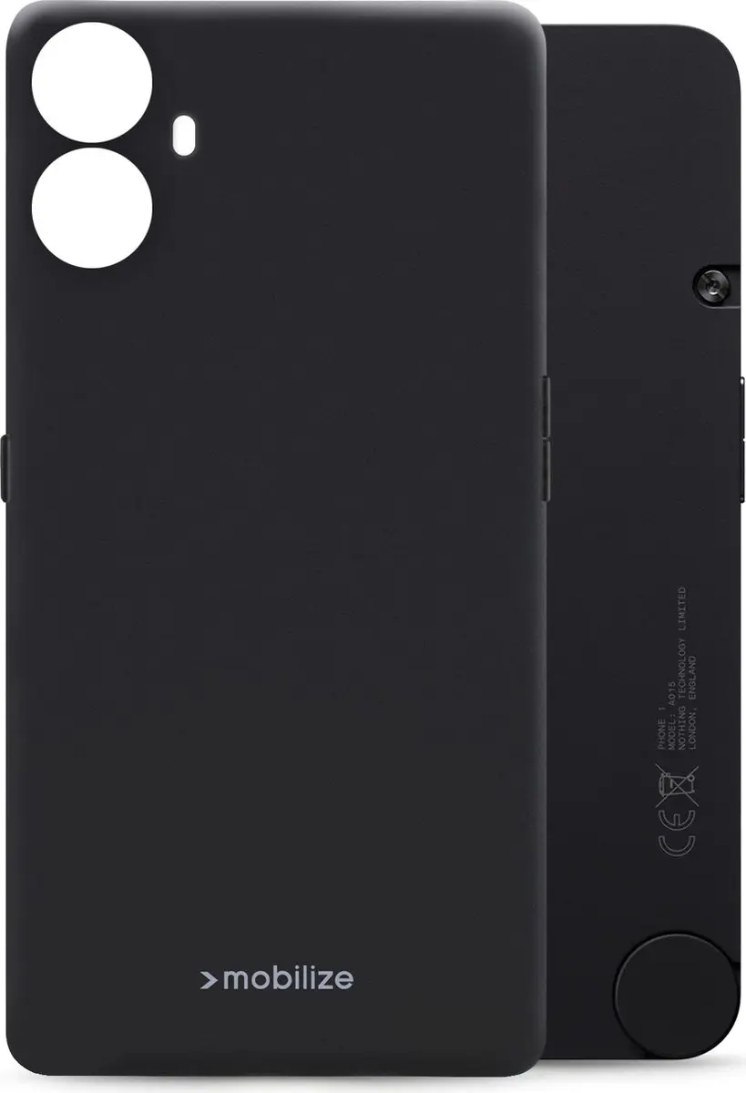 Mobilize CMF Phone 1 Hoesje TPU - Zwart