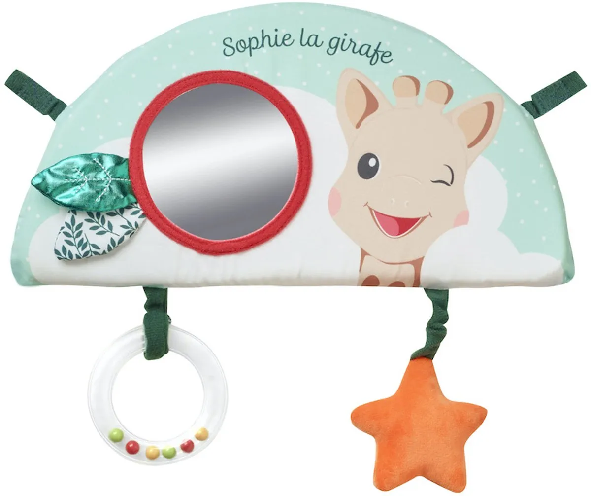 Sophie de Giraf Cocoon’Aire Opblaasbare Babygym - 3 Speelelementen - Groen/Wit
