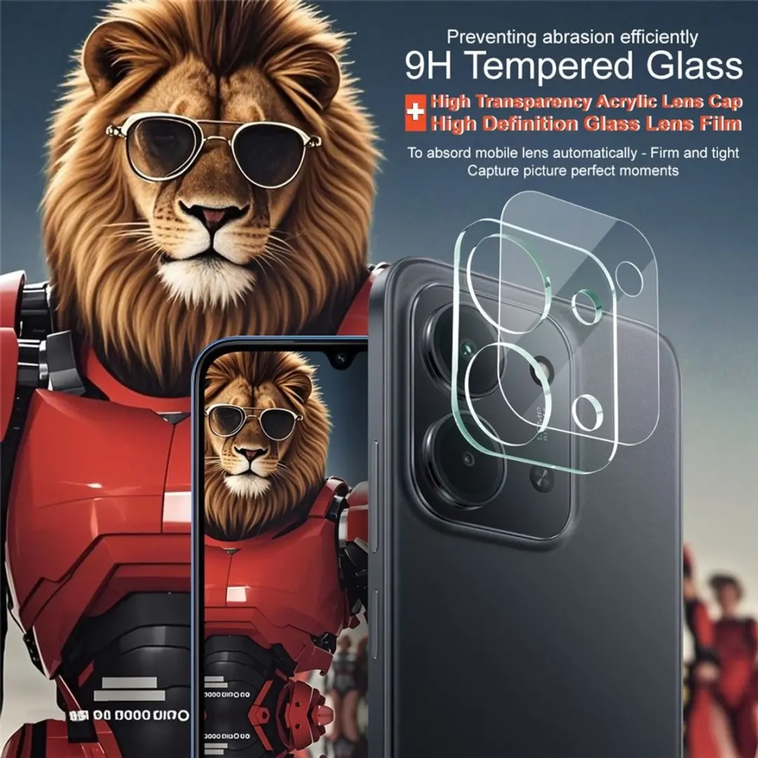 Imak 9H Camera Lens Protector Xiaomi Redmi 15C - Transparant