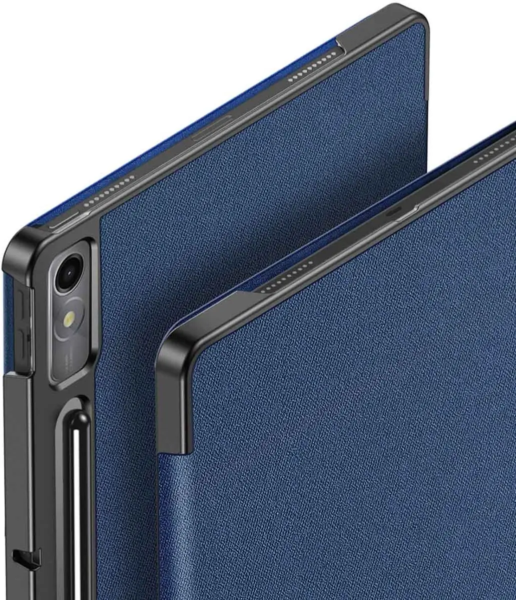 Dux Ducis Domo Tri-Fold Tablethoes - Lenovo Tab P12 12.7" - Blauw