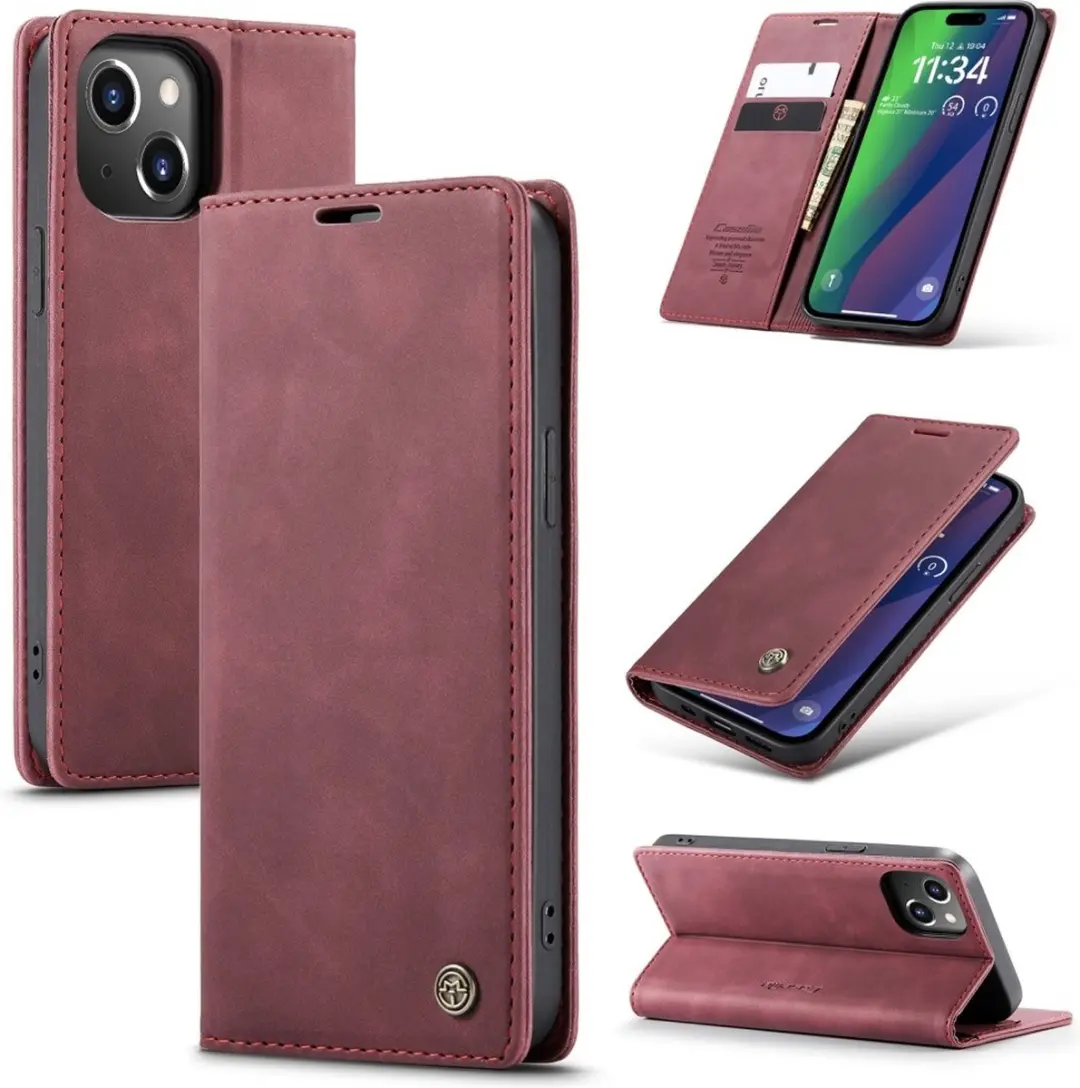 Caseme 013 Book Case iPhone 16 Hoesje