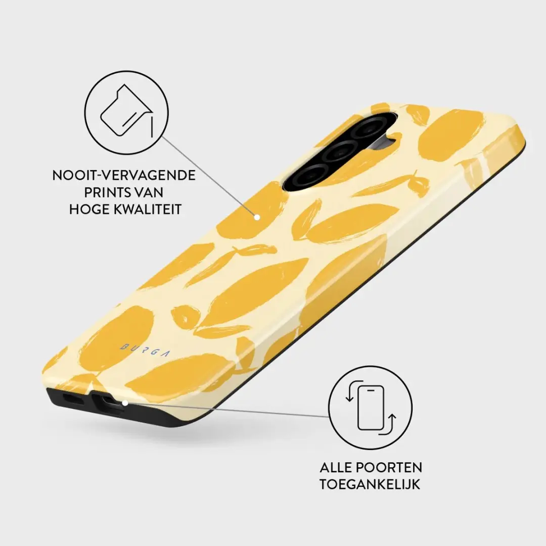 Burga Tough Backcover Samsung Galaxy A57 - Lemon Tart
