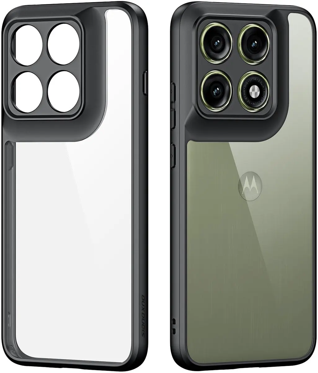 Dux Ducis Aimo Series Hoesje - Motorola Edge 70 Pro - Zwart