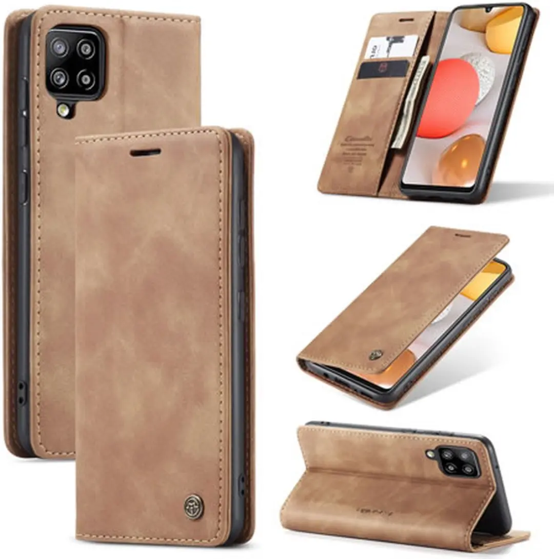 Caseme Hoesje Samsung Galaxy A42 5G Wallet Book