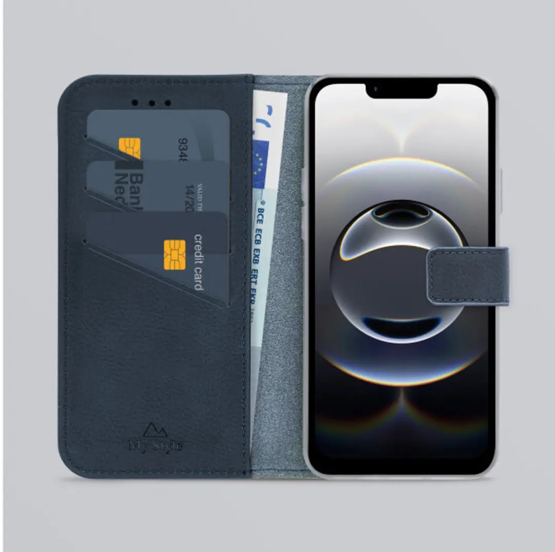 My Style MSFWLT1704 Telefoonhoesje iPhone 16e - Blauw