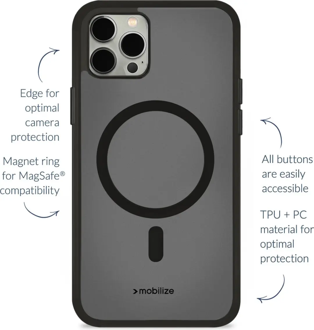 Mobilize MOB-MCHCB-GALA35 Hoesje Samsung Galaxy A35 - Zwart