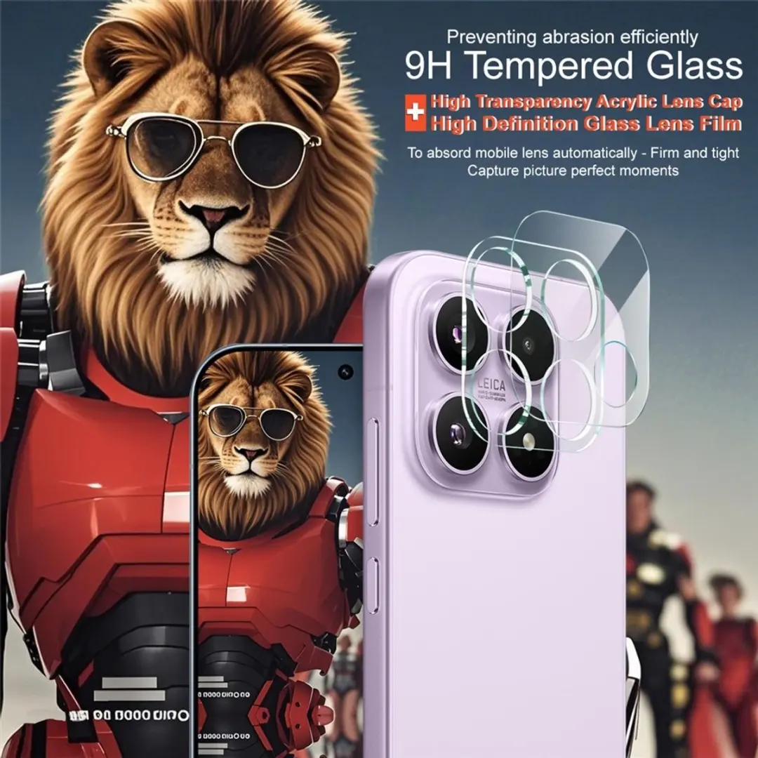 Imak 9H Camera Lens Protector Xiaomi 17 - Transparant