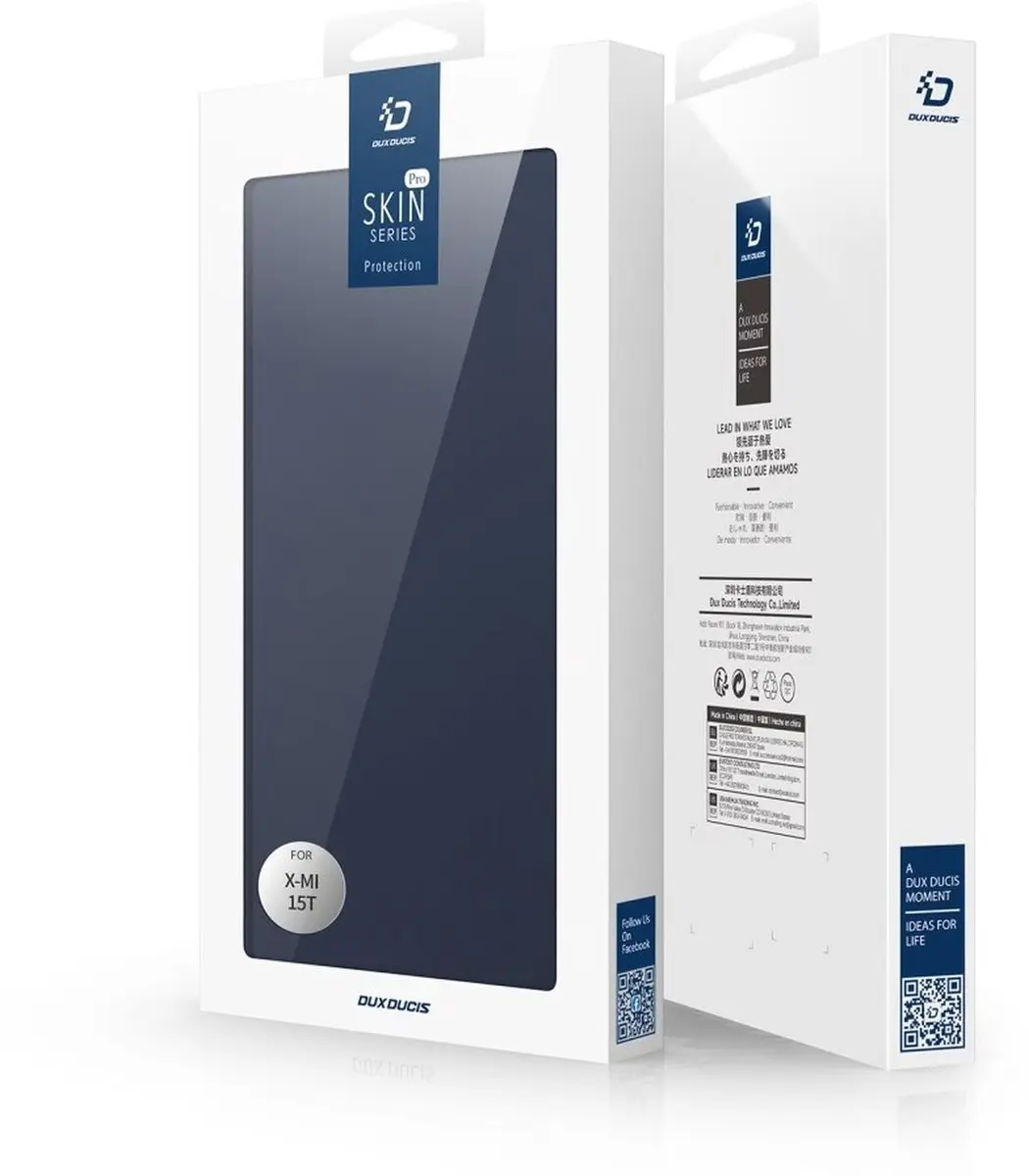 Dux Ducis Skin Pro Hoesje Xiaomi 15T - Blauw - afbeelding 6 van 6
