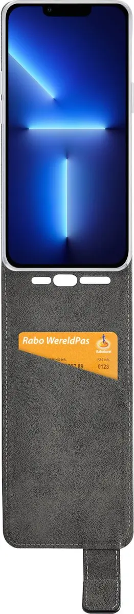 Mobilize Classic Gelly Flipcase MOB-CGFCB-IPH13PRO - iPhone 13 Pro - Zwart