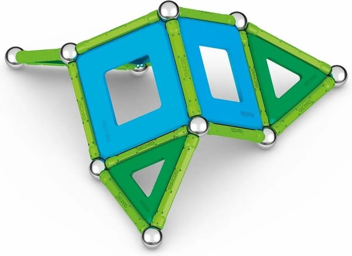 Geomag Classic Panels Green Line GM471 - 52-delig - Multikleur