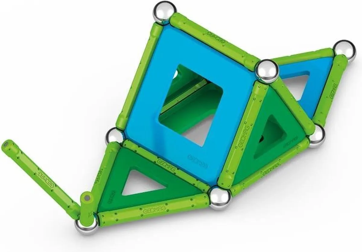 Geomag Classic Panels Green Line GM471 - 52-delig - Multikleur