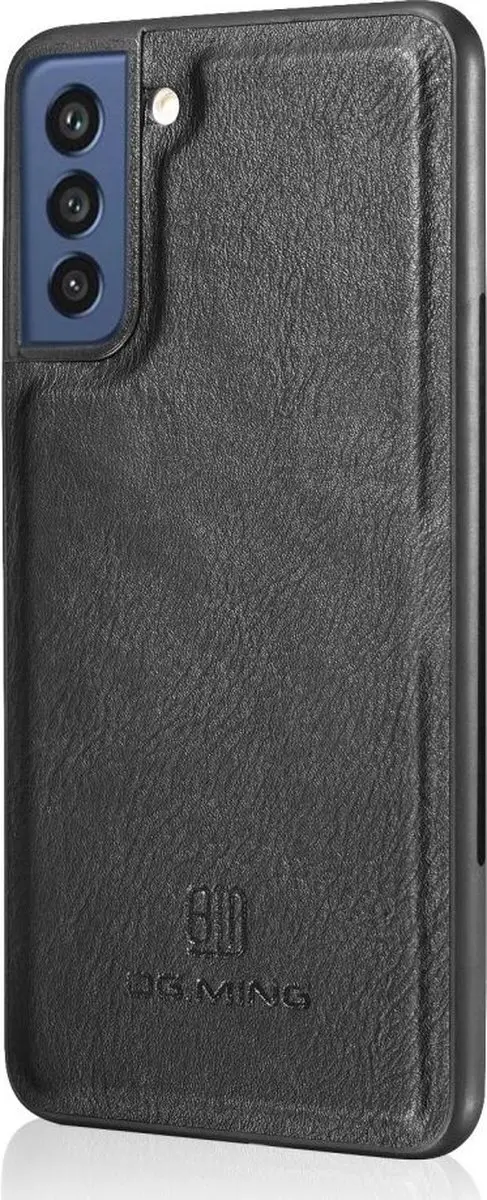 DG.MING Book Case Hoesje Zwart - 3 Pasjes - Samsung Galaxy S21 FE