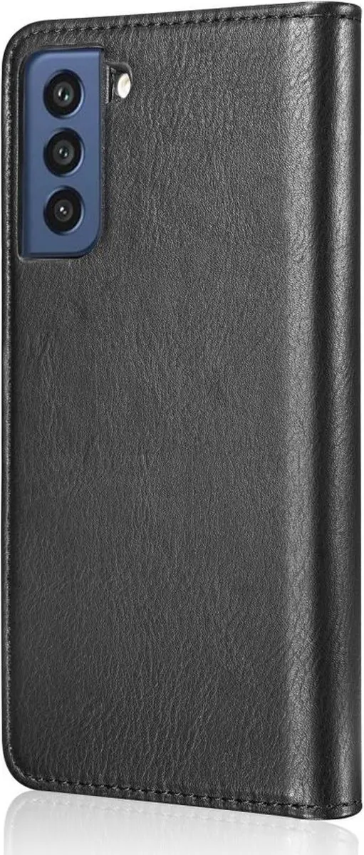 DG.MING Book Case Hoesje Zwart - 3 Pasjes - Samsung Galaxy S21 FE