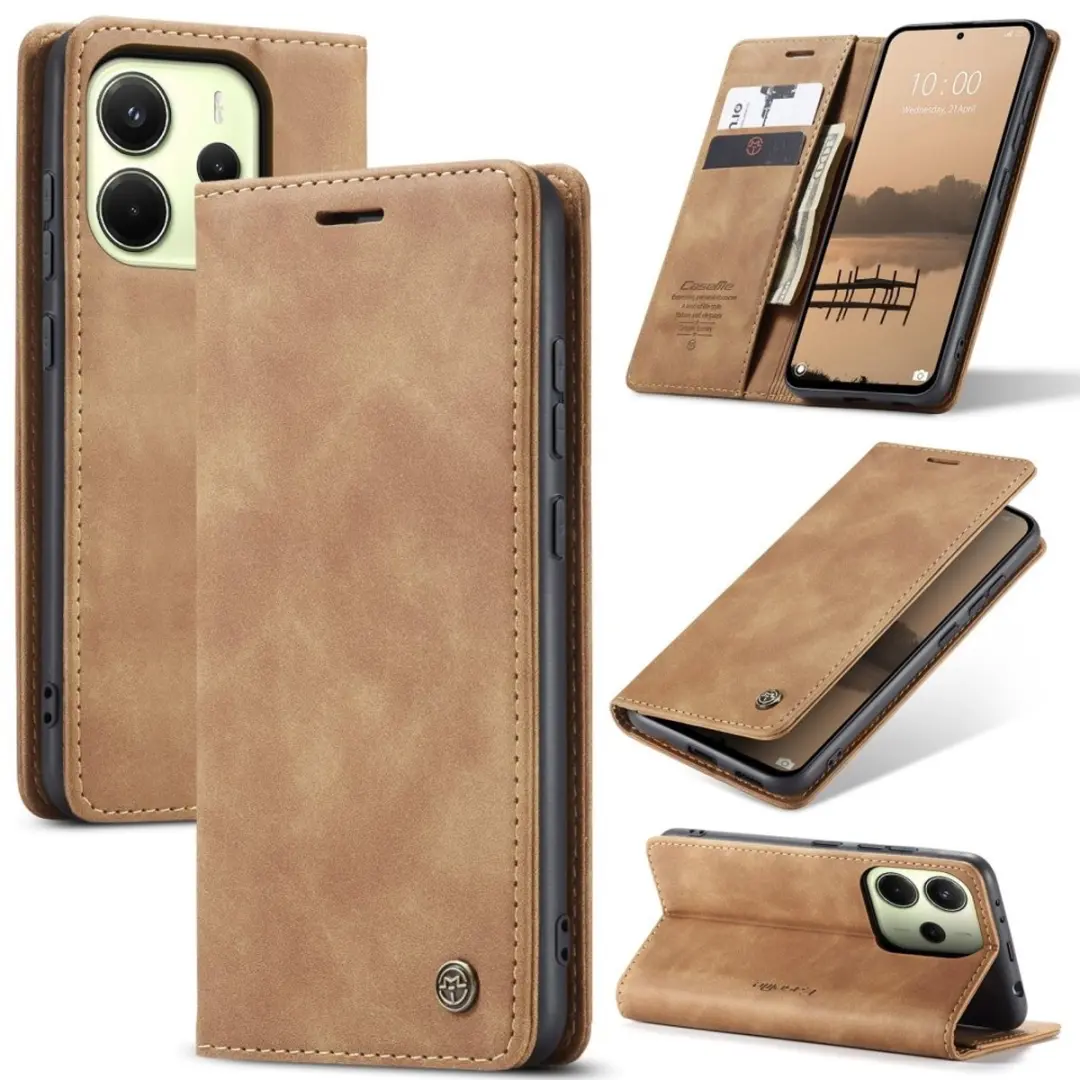 Caseme 013 Book Case Hoesje Xiaomi Redmi Note 14 4G