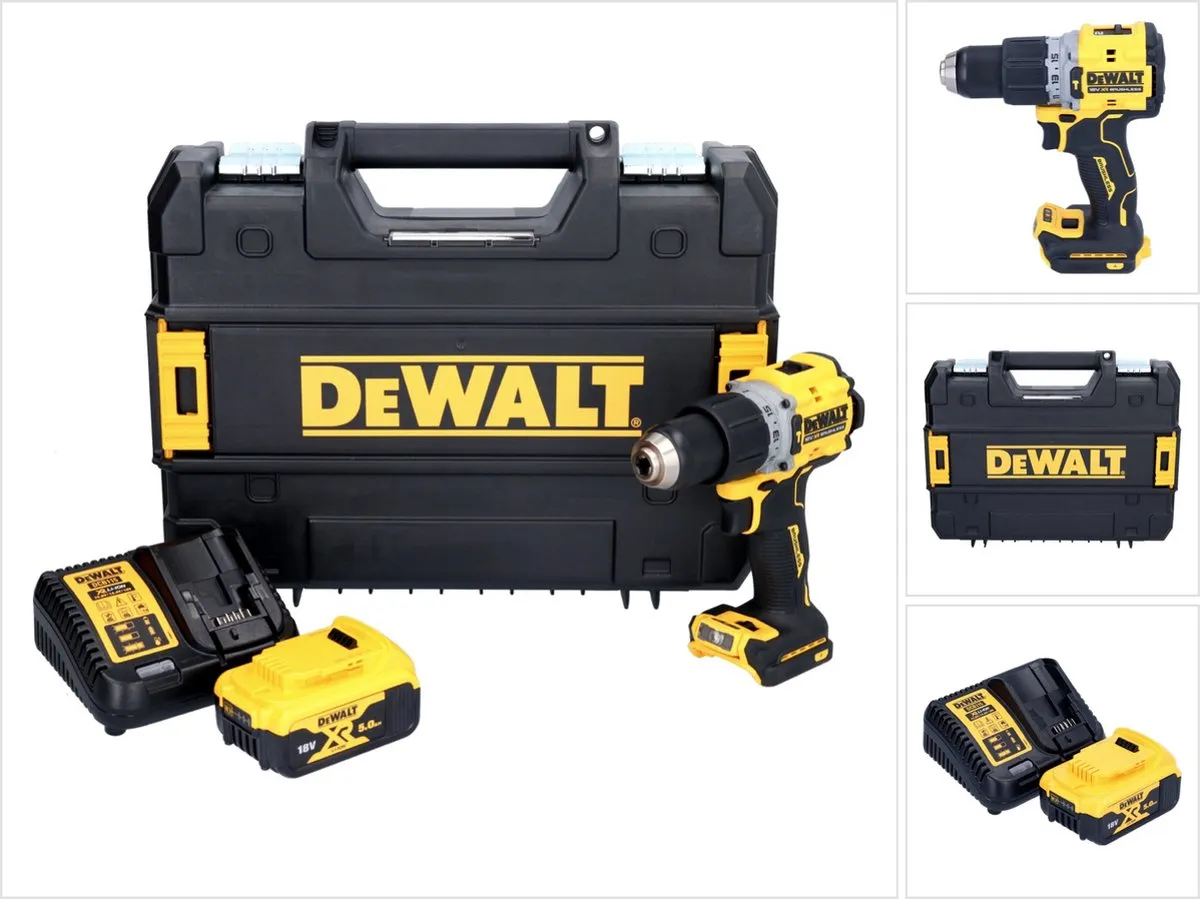 DeWalt DCD805 P1T Accuklopboormachine 18V 90Nm