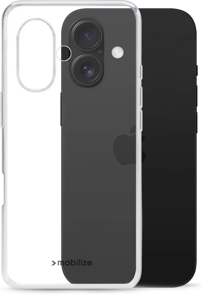 Mobilize iPhone 16 TPU Hoesje 10439 - Transparant
