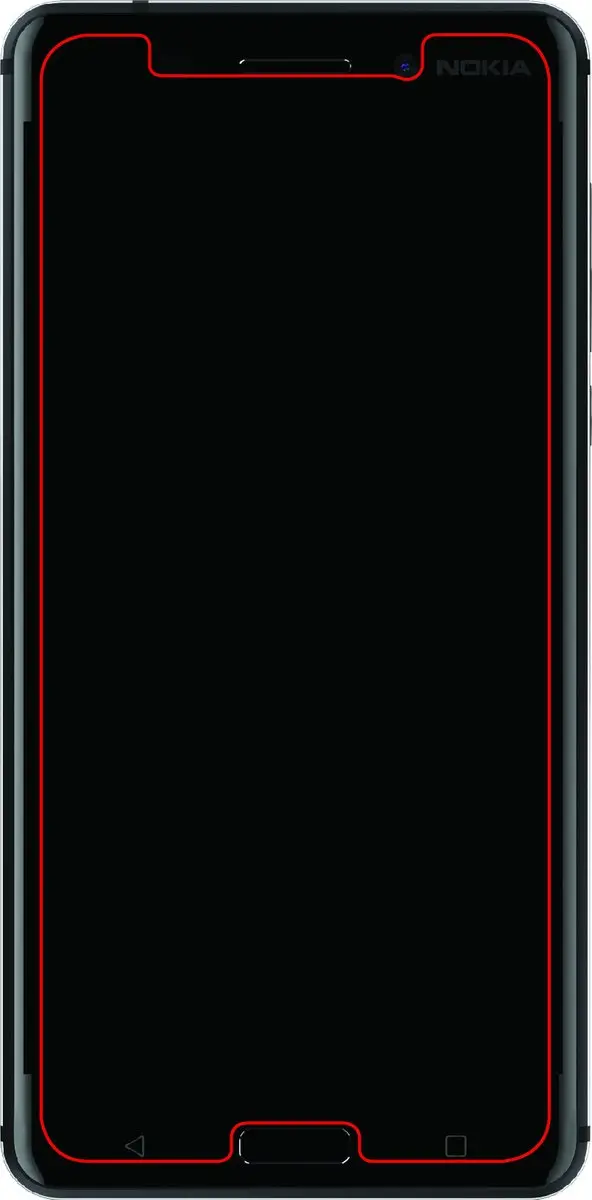 Mobilize Screenprotector Nokia 6 - Case Friendly