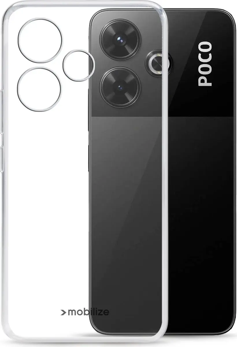Mobilize POCO M6 Hoesje TPU - Transparant MOB-GCC-POCOM64G