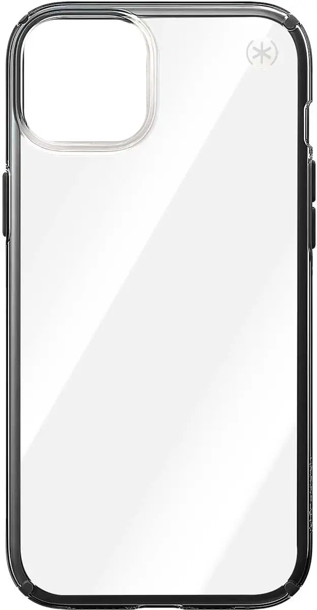 Speck Presidio Perfect Clear iPhone 14/15 Plus - Zwart/Transparant