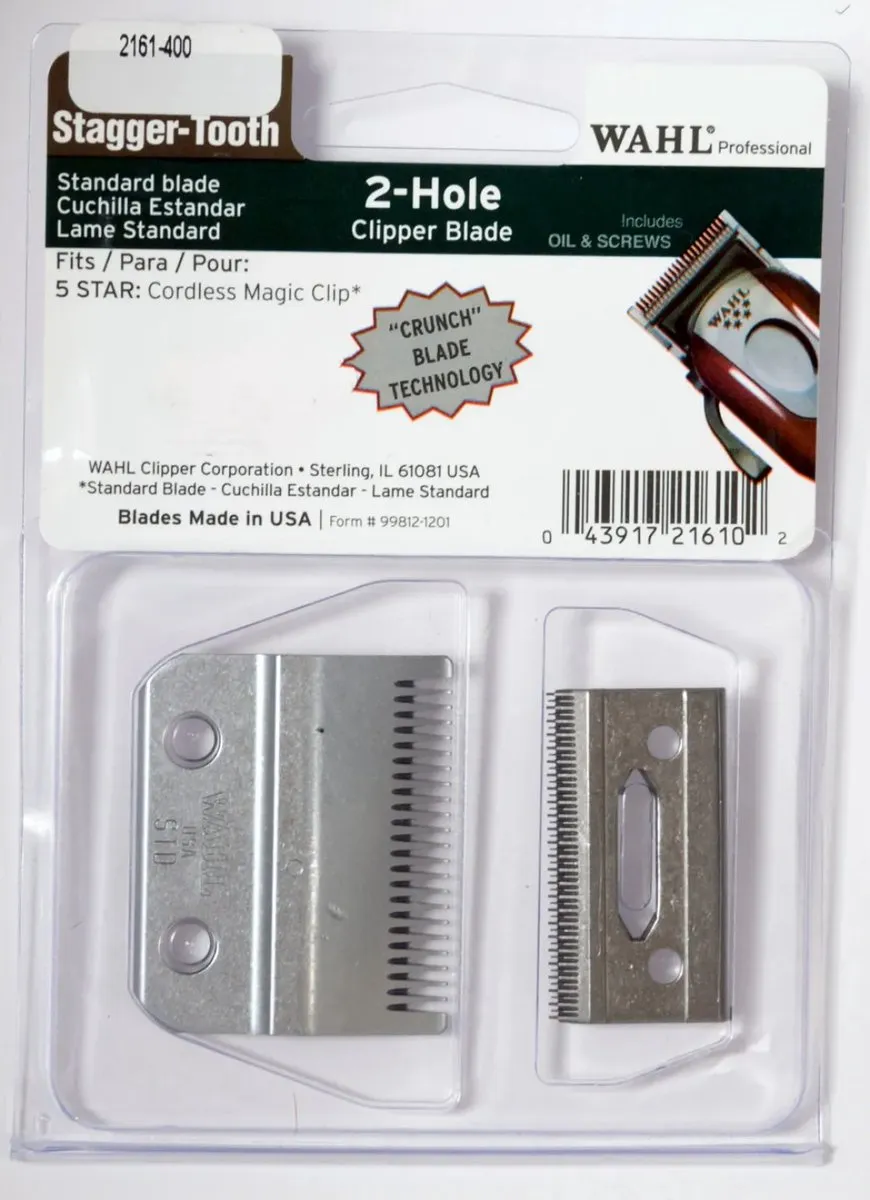 Wahl Cordless Magic Clip Snijmes - RVS