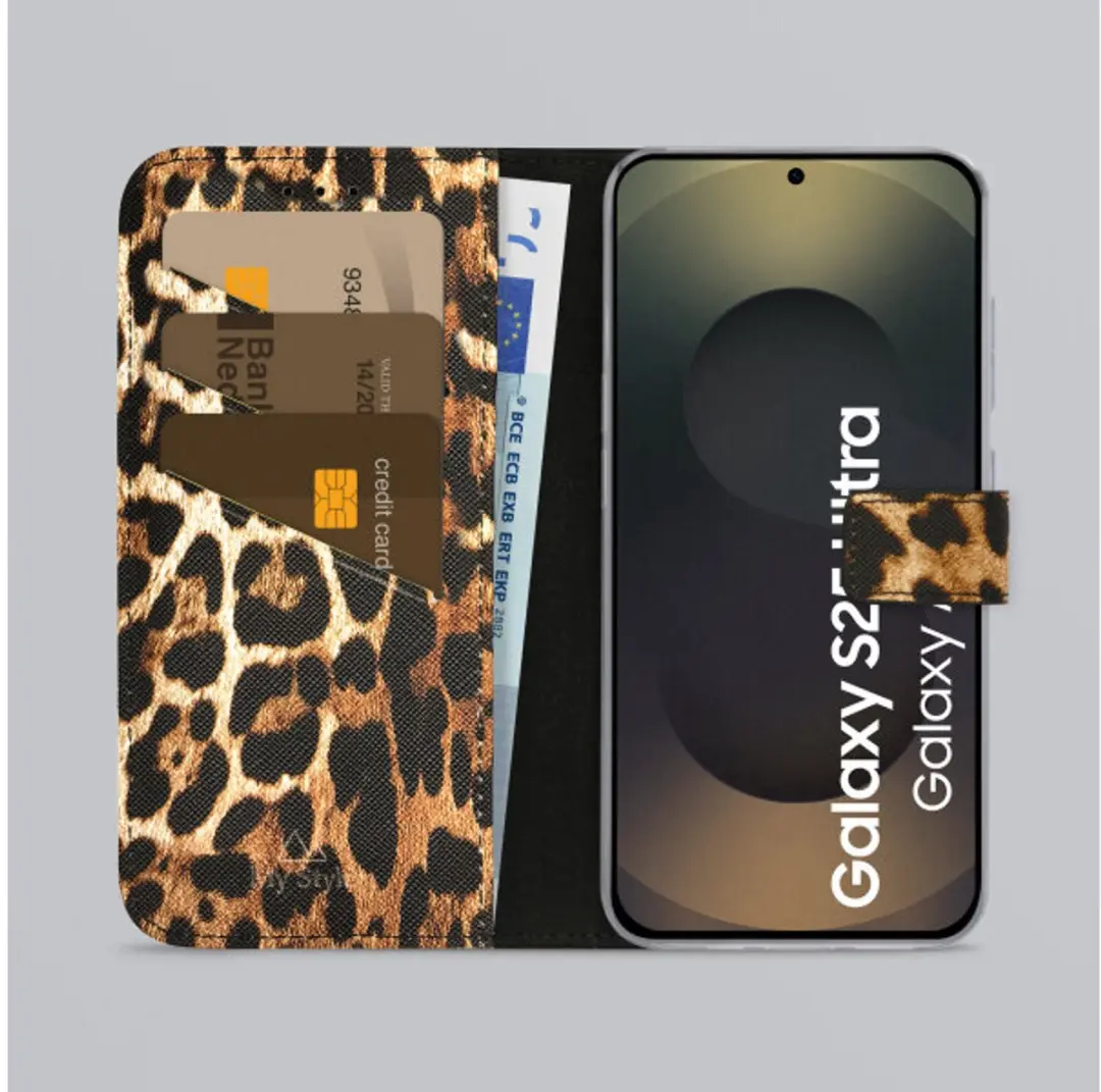 My Style MSFWLTS26UWL Telefoonhoesje Samsung Galaxy S26 Ultra - Wild Leopard