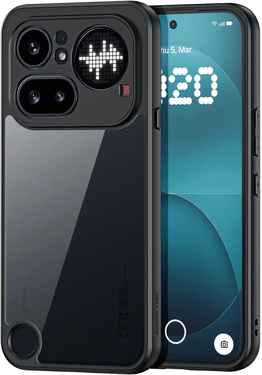 Dux Ducis Aimo Back Cover Nothing Phone (4a) Pro - Zwart