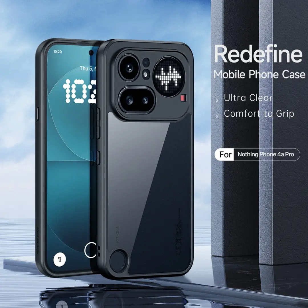Dux Ducis Aimo Back Cover Nothing Phone (4a) Pro - Zwart