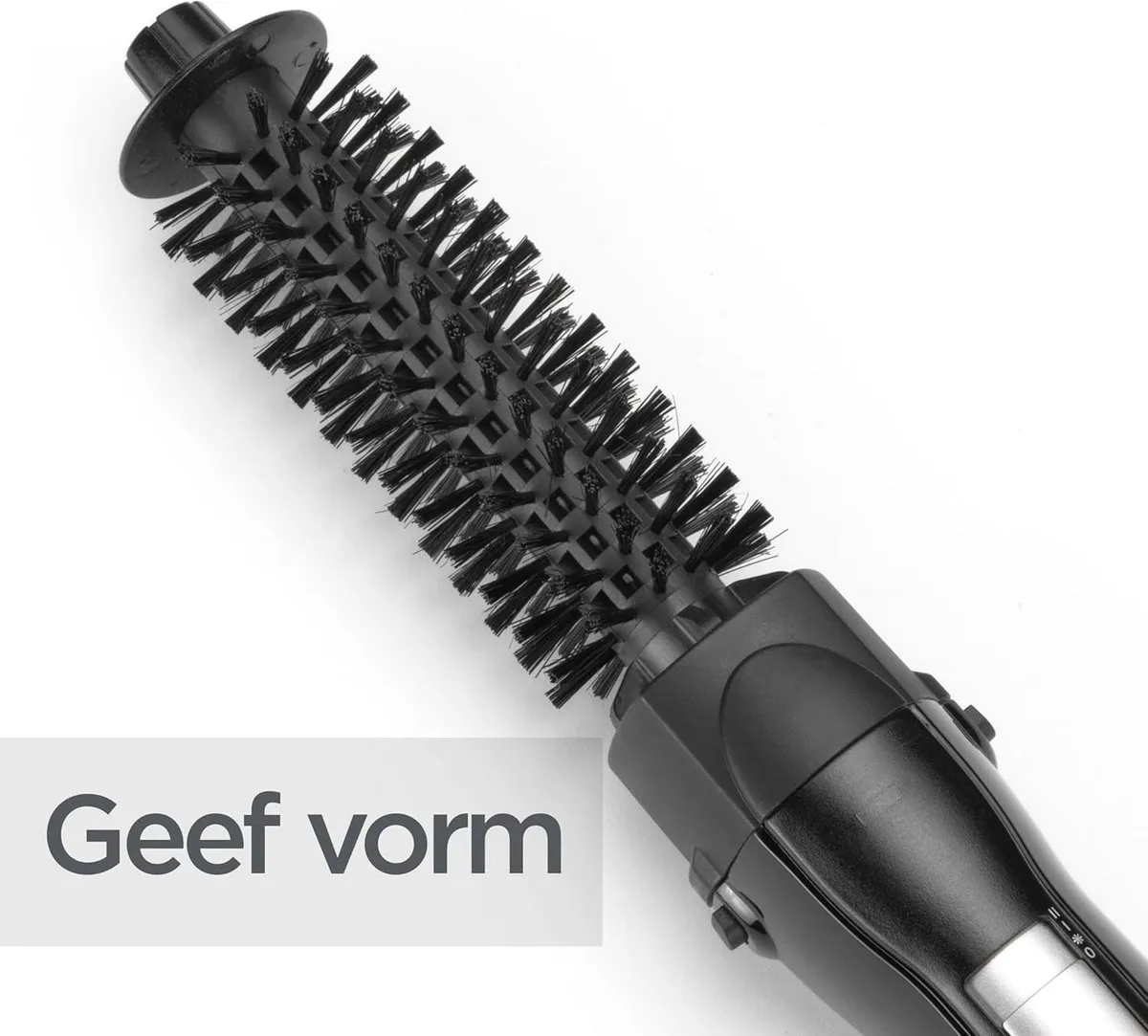 Babyliss Shape & Smooth AS82E Föhnborstel - 38mm Keramisch - 2 Temperaturen - Zwart