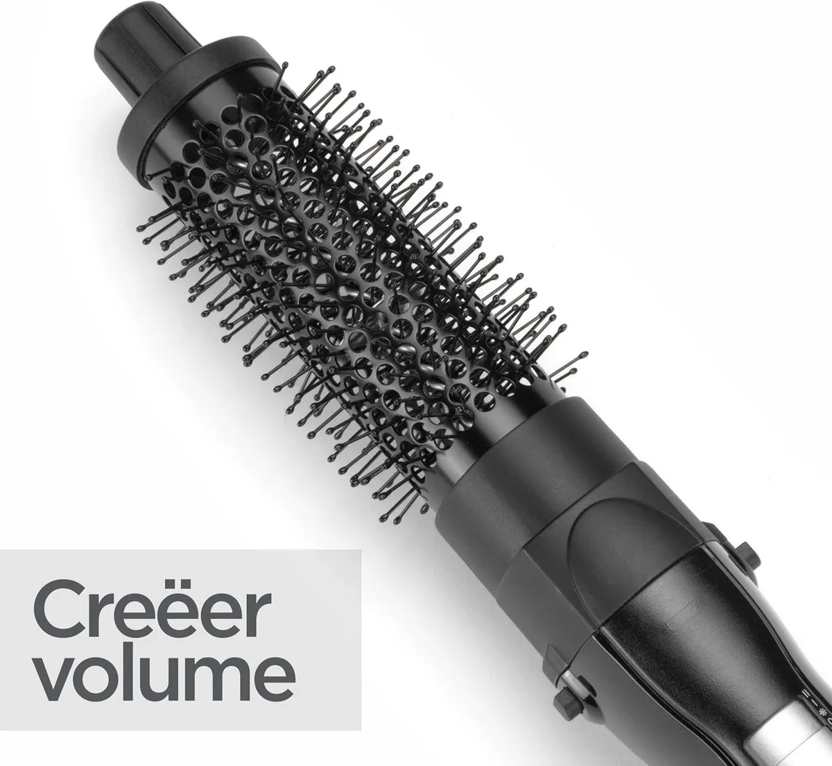 Babyliss Shape & Smooth AS82E Föhnborstel - 38mm Keramisch - 2 Temperaturen - Zwart