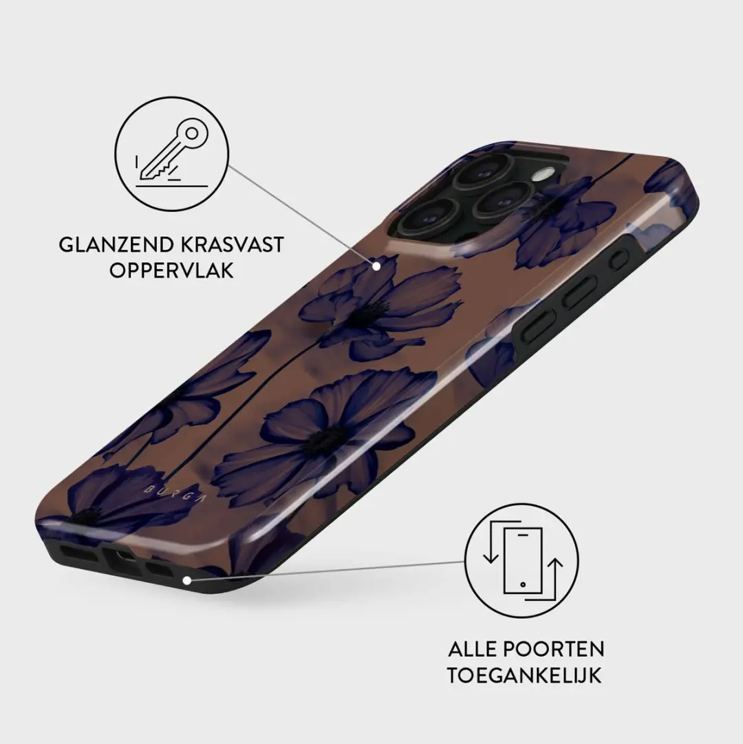 Burga Telefoonhoesje iPhone 15 Pro MagSafe Velvet Night