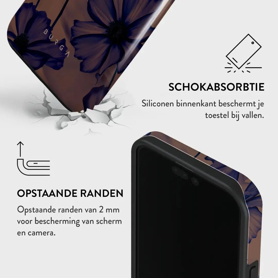 Burga Telefoonhoesje iPhone 15 Pro MagSafe Velvet Night